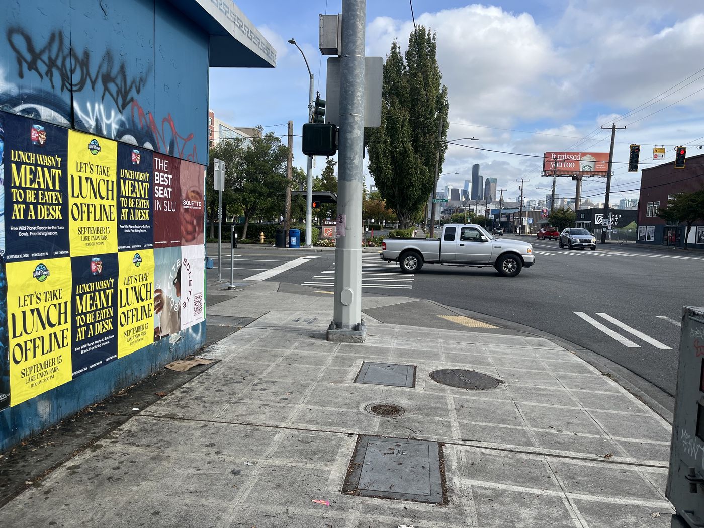 Wild Posting® on 1st Ave, Uptown Seattle