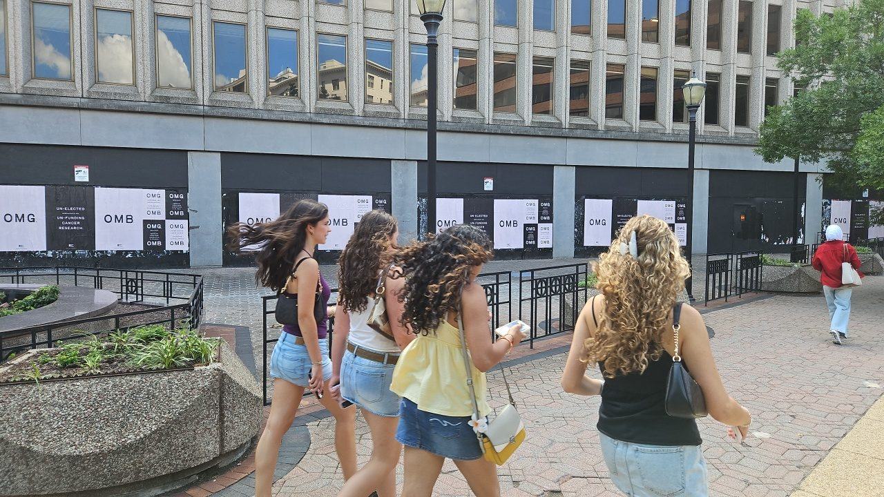 Wild Posting® on M Street NW, Washington D.C.